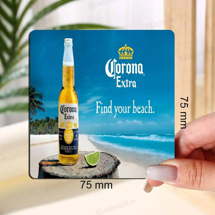 C-Corona E-Extra Beer Magnet Products Personalized Sublimation Fridge Refrigerator Magnets For Kitchen