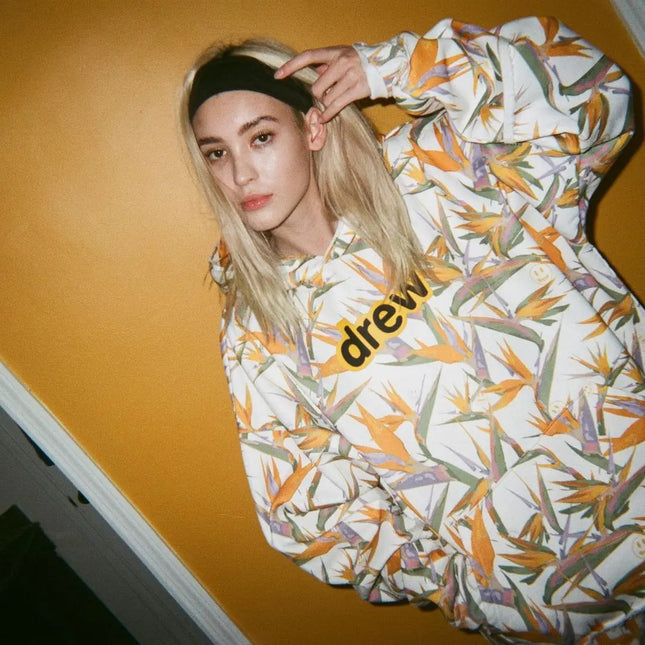 Drew House New Hoodies Streetwear Print Graphic Hoodie Men Hip Hop Pullover Sweatshirt Unisex Couple Casual Hoodie Sweatshir