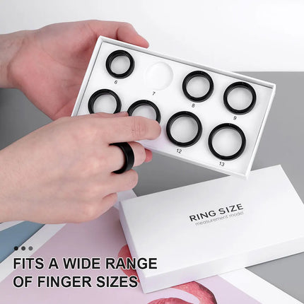 Smart Ring Sizing Kit Sizing Kit Size First Before You Buy 8 Sample Ring Sizes Size Before You Buy The Smart Ring Sizes 6 To 13