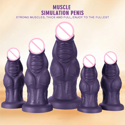 S-XXL Super Huge Anal Dildo 18+ Sex Toys for Wome Men Butt Plug Anal Dilation G-spot/prostate Massage Big Anal Plug Butplug