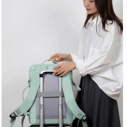 2024Men Women's Bag Large Capacity Journey Multifunction Backpack With Shoe Storage Multilayer Dry And Wet Separation Waterproof