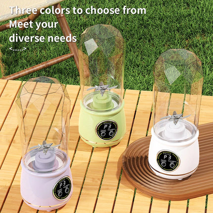 Portable juicer cup, 500ML Portable juicer, Multifunctional small Blender, easy to Clean, compact, convenient easy to operate