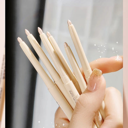 Eyes Brighten Concealer Contour Stick Eyeshadow for Girls Women's Cosmetic Lie Silkworm Pen Natural Highlight Makeup Toiletry