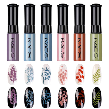 47/41/31/20/10pcs Nail Stamping Polish 7ml Black White Gold Colorful Nail Polish Varnish Art Printing Polish Kit for Template