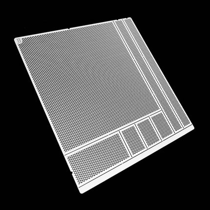Radiator Mesh / Grill Photo-Etched For Modeling Photoetched Grille And Radiator Mesh For Modelcars