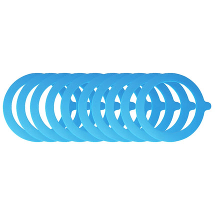 5Pcs Silicone Replacement Gasket Airtight Seals Rings Leak Proof Canning Seals for Glass Clip Top Jars Storage Containers