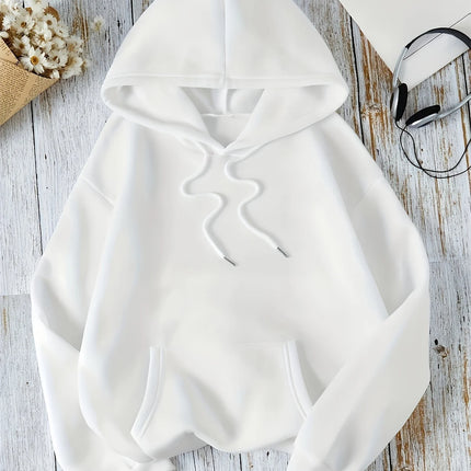 Women's autumn and winter fashionable casual loose geometric skull pattern with plush warm long sleeved hooded sweatshirt