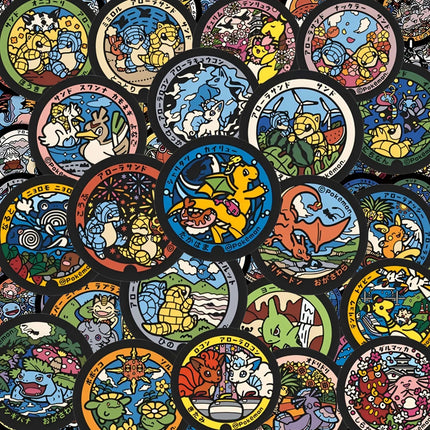 10/30/50/108pcs Anime Pokemon Cute Graffiti Stickers Pikachu Eevee Cartoon Decal DIY Guitar Helmet Phone Kawaii Sticker for Gift