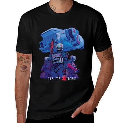 Trauma Team, Cyberpunk T-Shirt graphic t-shirts anime figures sports fans men's white t-shirts