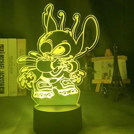 Anime Star Wars 3d Night Light LED Cute Baby Yoda Action Figures Model Table Lamp Cool Toys Children Boys Girls Birthday Gifts