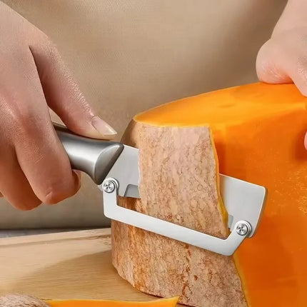 1PC Stainless Steel Flat Edge Peeler Potato Peeler Slicer Knife Watermelon/Melon Grater Kitchen Multi-Purpose Tool