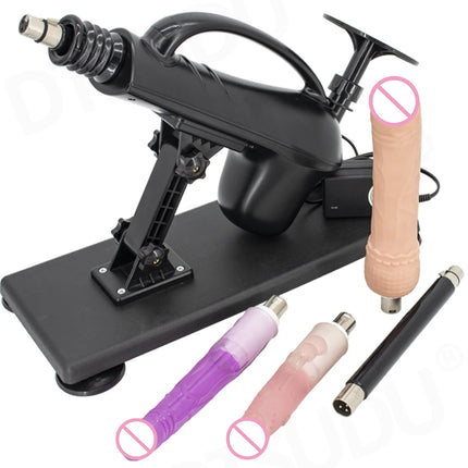 A2 Sex Machine for Women Automatic Men, Masturbation Machine With 3XLR Dildos Attachments Telescopic Sex Toys