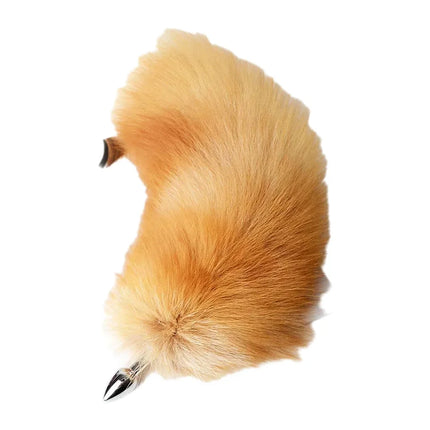 Separable Anal Plug Real Fox Tail Cosplay Butt Plug Anal Sex Tail Adult Products Anal Sex Toys for Woman Couples Men Sexy Shop