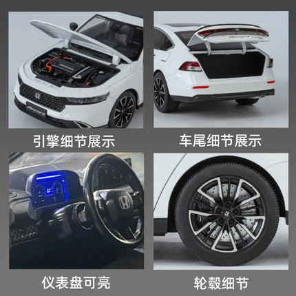 Authorized 1:18 HONDA Eleventh Accord Alloy Car Model Diecasts Metal Vehicles Car Model Simulation Collection Toy mans Gift