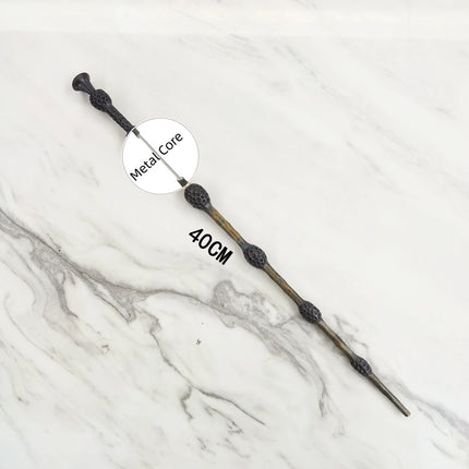 Anime Cosplay Metal Core Magic Wand Decoration Toy Accessories For Kids Bacchetta Di Plastic Magic Stick