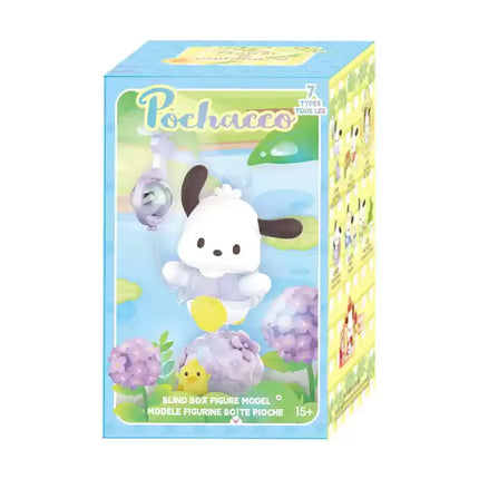High-Quality Version Sanrio Cartoon Pochacco Flower And Teenager Series Trendy Toy Blind Box Cute Girl Gift Car Ornament Toys