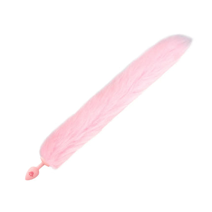 Silicone  Tail Anal Plug Fox Pattern Butt Plug Adult Cosplay Intimate Toys for All