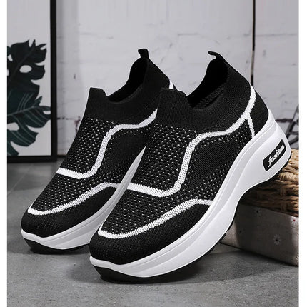 Women's Luxary Chunky Sneakers 2025 trend Fashion Mesh Breathable Shoes for women Sports Running Casual Ladies Fitness Vulcanize
