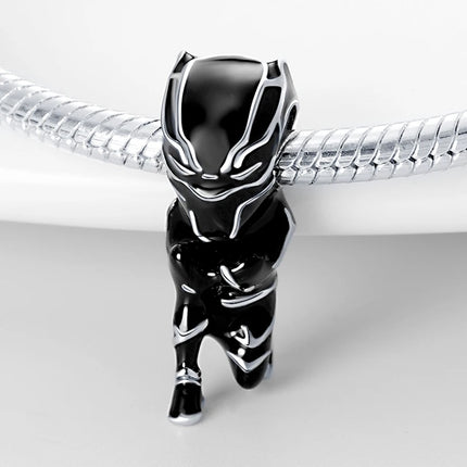 TOP 925 Sterling Silver Marvel Anime Avengers Lron Man Helmet Charms Fit Original Bracelet Womens Pendant Beads Jewelry Hot Gift