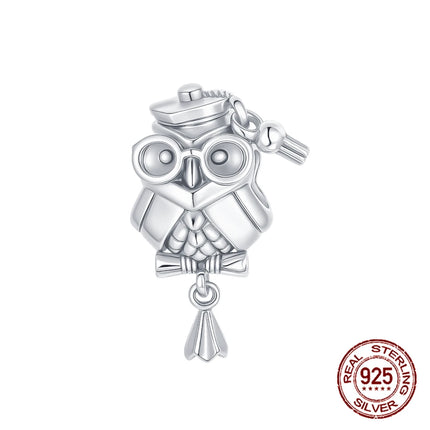 Hot Sale Charms Beads 925 Sterling Silver Solid Color Letter Family Forever Tree of Life Zircon Beads Fit DIY Bracelets Jewelry