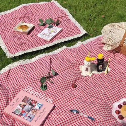 Picnic Mat Thick Waterproof Outdoor Blanket for Camping, Beach & Spring Outings, Portable & Foldable