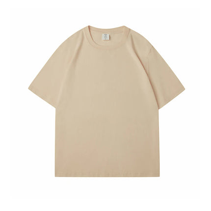 WAVLATII Women New 100% Cotton Solid T-shirts Female Pink White Casual Summer Tees Lady Oversized Short Sleeve Tops WT2401
