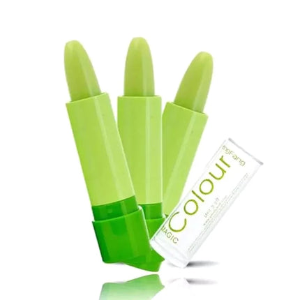 1Pc Moisturizing Aloe Color Changing Lipstick Long Term Moisturizing and Moisturizing Lipstick Lip Color Lip Care