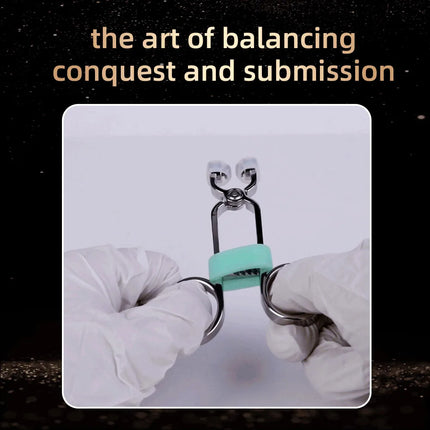 QKKQ Handheld Stainless Steel Nipple Clamp Nipples Stimulator Sexy Tools Teat Bondage For Women Couple Intimate Game BDSM Toys
