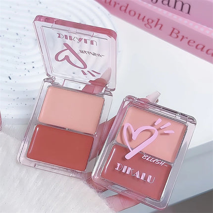Water Light Peach Cream Blush Milk Pink Cream Natural Cheek Tint Brighten Waterproof Face Contouring Orange Blush Palette Makeup