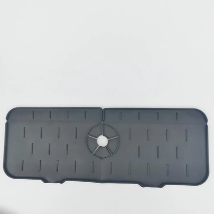 Kitchen Gadgets Silicone Faucet Absorbent Pad Shelf Sink Splash Catcher Countertop Protective Mat Bathroom Drain Mat Acceesories