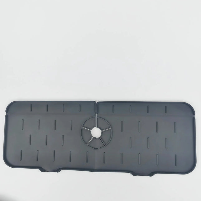 Kitchen Gadgets Silicone Faucet Absorbent Pad Shelf Sink Splash Catcher Countertop Protective Mat Bathroom Drain Mat Acceesories