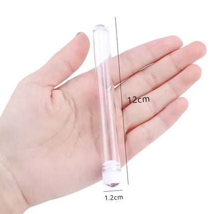Reusable Eyelash Mascara Wand Tube Empty Eye Lashes Brushes Bottle Hand-made Eyebrow Brush Applicator Dust-proof Makeup Tools