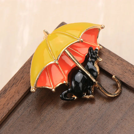 Cute and Exquisite Cartoon Cat Animal Design Brooches for Men and Women, Jewelry, Fashion Accessories, and Couple's Party Gifts