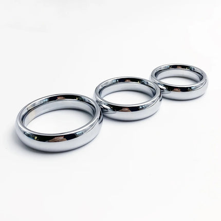 1pcs Penis Stretcher Fun metal rings Male sex products metal penile rings time-lapse penis rings penis weights dick sex toys