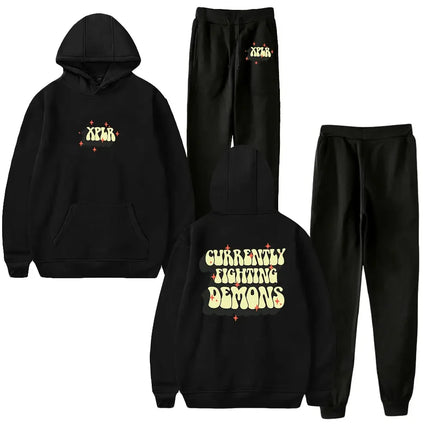 XPLR Sam and Colby Merch men's and women's hooded sweatshirts a two-piece set consisting of hooded sweatshirts and sweatpants