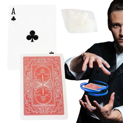 Magic Poker Cards Magic Tricks Close-up Rotary Card Toys Floating Flying Playing Card Magic Props UFO Card Magic Tricks Close-up