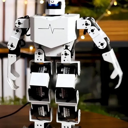 16 Dof Humanoid Robot Servo PWM MP3 Dance Robot Singing Dancing Walking RoboSoul Educational Programmable Bionic Robot DIY Kit
