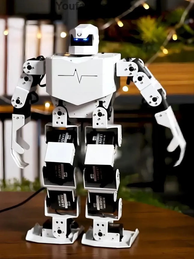 16 Dof Humanoid Robot Servo PWM MP3 Dance Robot Singing Dancing Walking RoboSoul Educational Programmable Bionic Robot DIY Kit