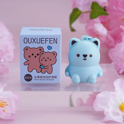 Cute Kids Lip Balm Moisturizing Anti Chapping Repair Formula For Dry Lips Gentle Non Irritating With Backpack Buckle Daily Care