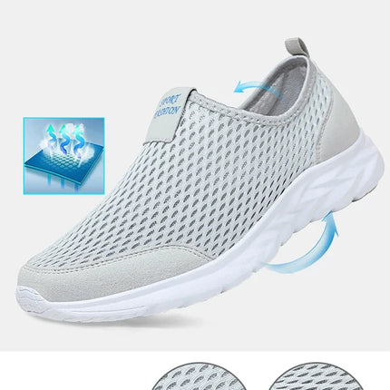 2025 New Shoes Men Loafers Light Walking Breathable Summer Comfortable Casual Shoes Men Sneakers Zapatillas Hombre Plus