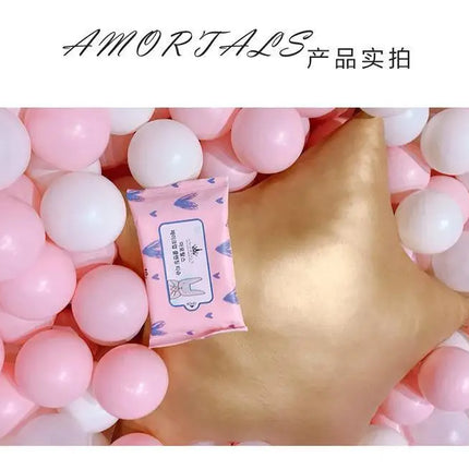 Disposable Portable Makeup Remover Wipes Three-in-One Deep Cleansing Affordable 10 Pieces Set Convenient Travel Size