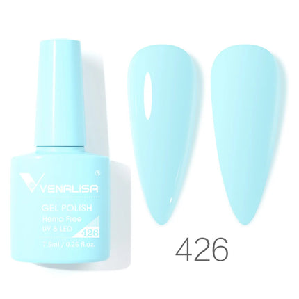Venalisa VIP4 7.5ml Gel Nail Polish Hema Free Full Coverage Beautiful Semi Permanent Soak Off UV LED Gel Nail Polish Gel Lacquer