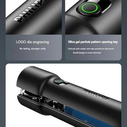 Philips 2025 New EDC SFL1235 Portable Flashlight Rechargeable LED Flashlight, Self-defense, Camping Portable Flashlight