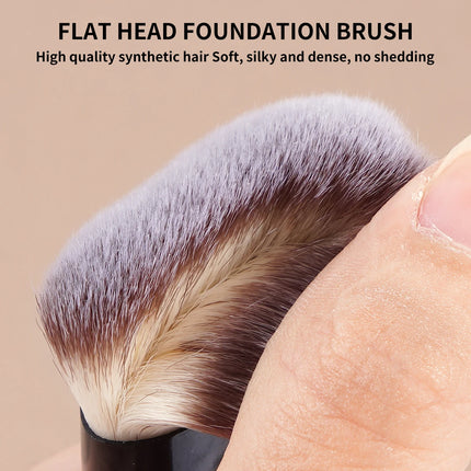 MAANGE Contoured Foundation Brush Foundation Makeup Brushes Face Brush For Liquid Or Cream Foundations Makeup Tool for Beauty