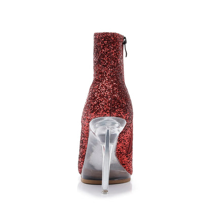 2023 New Fashion Women Heels  Lace-up Boot Stilettos Jazz Dance Lady Shoes For Latin Dancing Outdoor Sexy Stilettos Plus Size