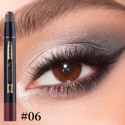 Pearl Shimmer Eyeshadow Stick Set, Waterproof and Long-lasting Eyeshadow Set with Easy Application Capabilities