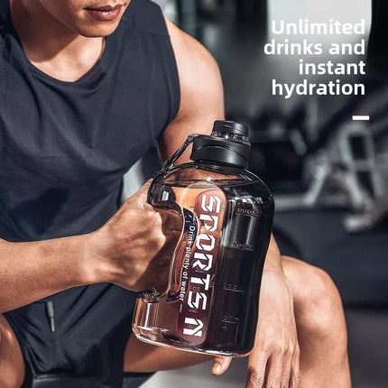 Large Capacity 2 Liter Water Bottle Sports Gym Water Kettle for Camping Travel BPA Free Drinking Bottles