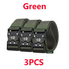 3Pcs-Green / 125cm