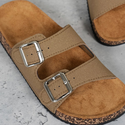 Women's Fashion Slippers Waterproof Non-Slip Thick Sole Wear-Resistant Home Outdoor Slip-On Casual Slippers