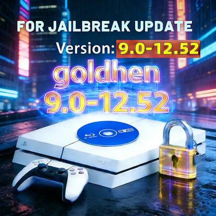 2026 New For PS4 FW 9.0-12.52 Syste Disc Tool Mod Game Console DIsc Latest Version PS4 Jailbreak Disc - 1 Click Boot All-in-One
